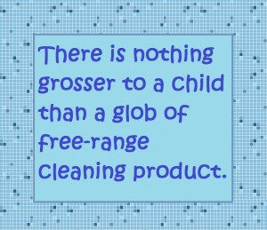 Humor Funny Parenting toothpaste cleaning products mess ceiling observant child Moms Dads Kids children Family Life love